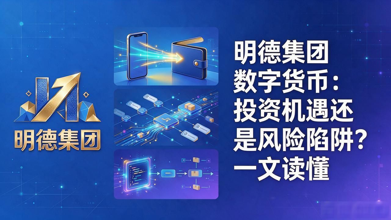 明德集团数字货币布局_明德集团数字货币_传统企业转型区块链