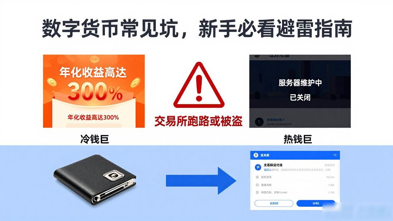 数字货币投资避坑指南_私钥钱包安全存储_数字货币常见的