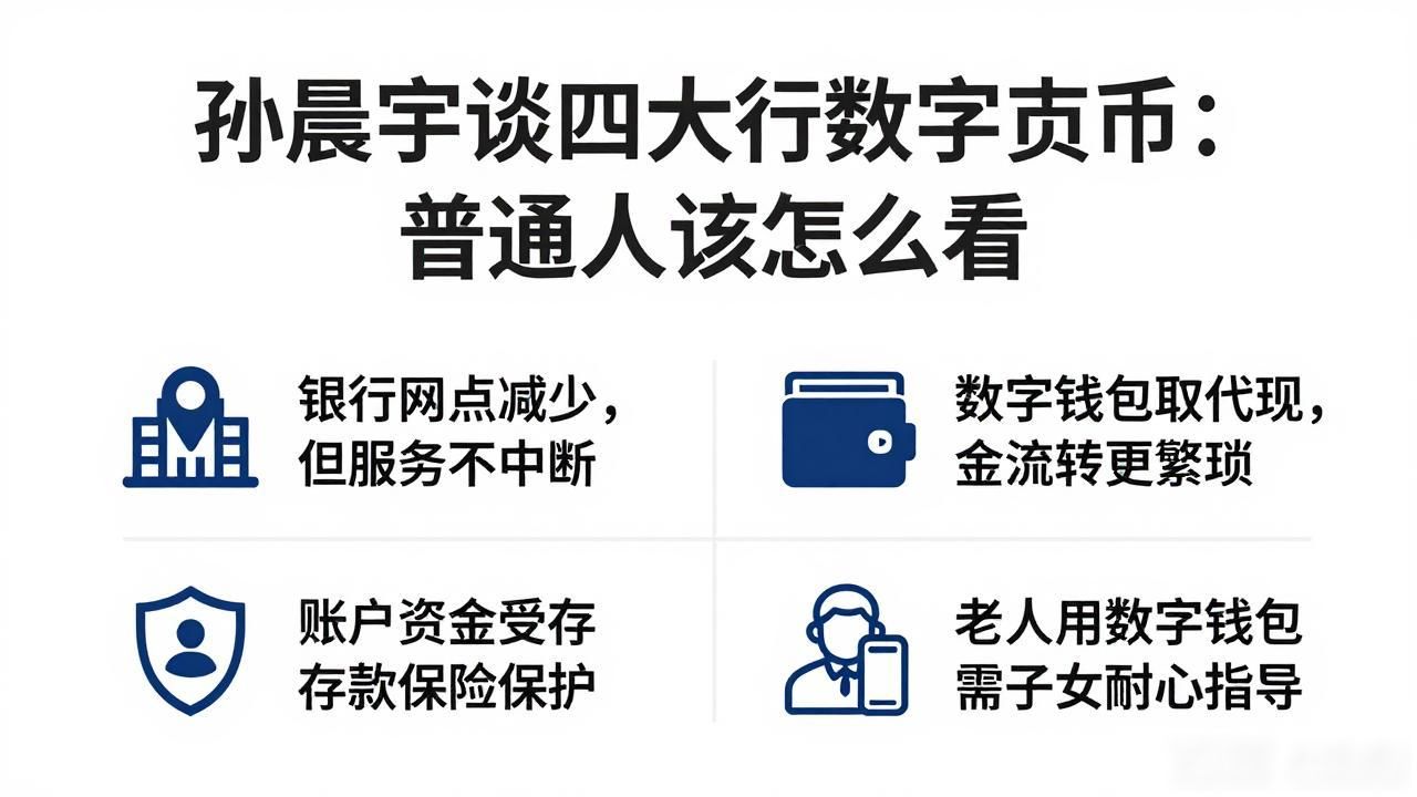 四大行数字货币试点_数字人民币使用优势_孙晨宇四大行数字货币