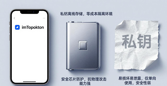 imToken冷钱包与其他冷存储方案的优势对比_imToken冷钱包便捷性_imToken冷钱包与硬件钱包纸钱包对比