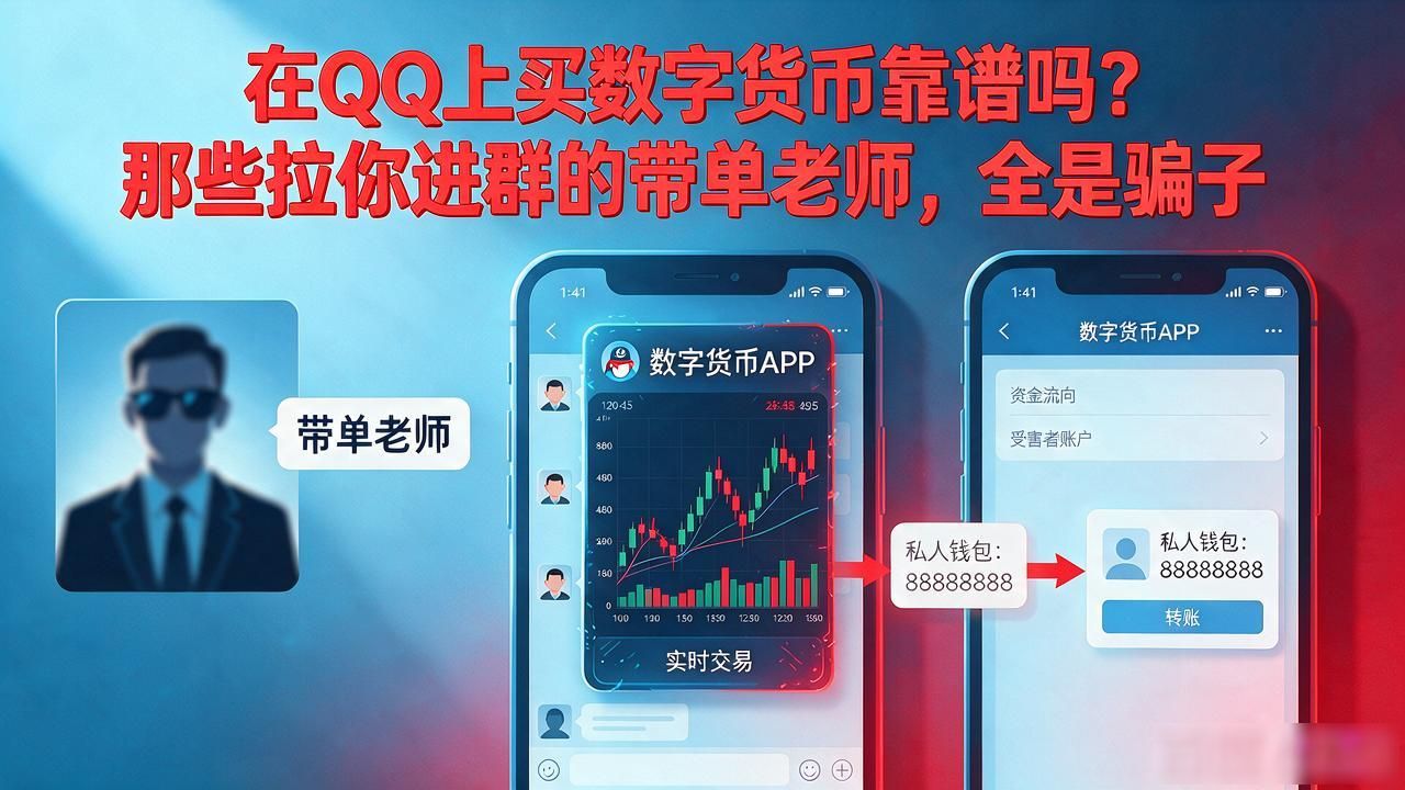 QQ群杀猪盘骗局_数字货币投资骗局_qq买数字货币