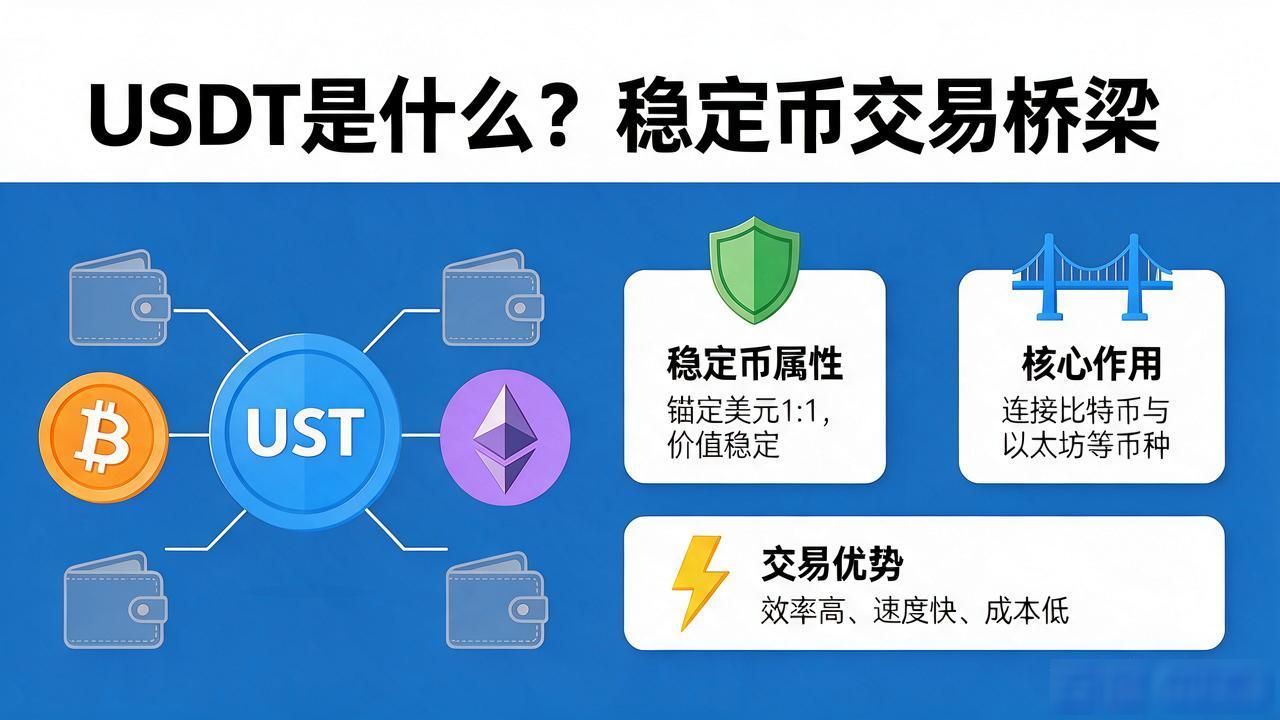 数字货币有些是usdt啥意思_USDT是什么稳定币 USDT稳定币的作用 USDT稳定币的风险