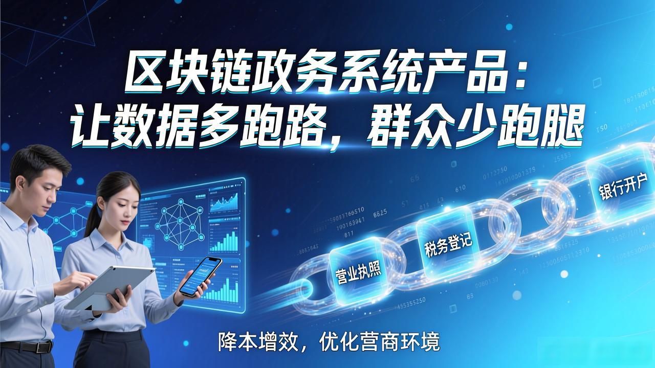 区块链政务服务_数据上链实时共享_区块链政务系统产品