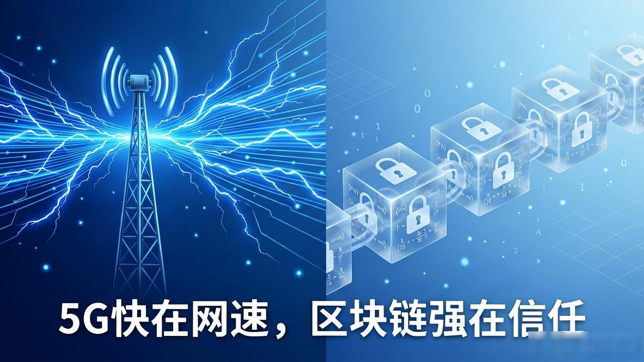 5G通信技术_区块链分布式账本_5g跟区块链的不同