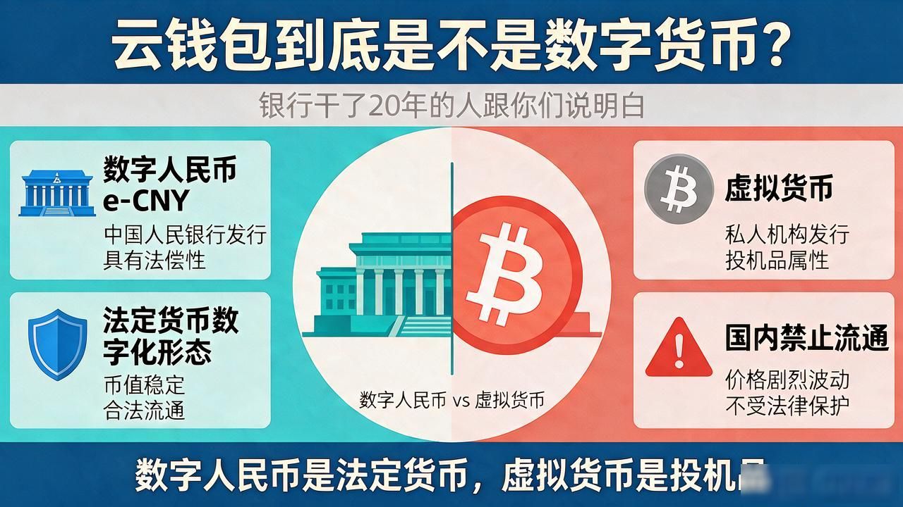 云钱包和数字货币的区别是什么_数字人民币是虚拟货币吗_云钱包是不是数字货币