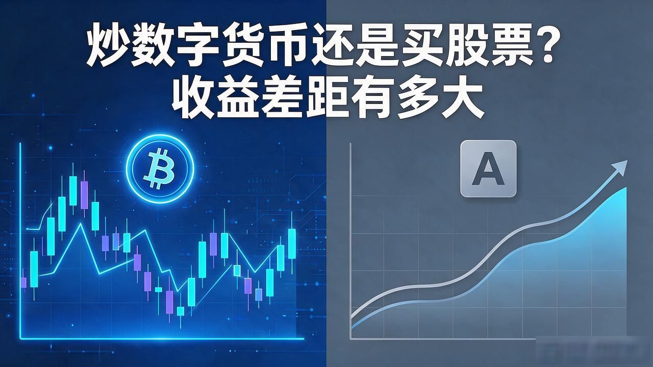 炒数字货币还是买股票更适合稳健投资者 数字货币和股票投资底层逻辑差异 稳健型资金适合投资股票还是数字货币_数字货币股票收益对比