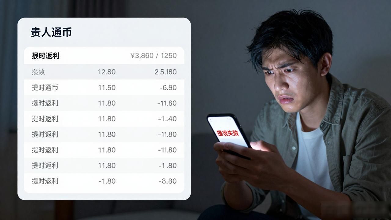 贵人通币骗局_数字货币贵人通币_数字货币高收益陷阱