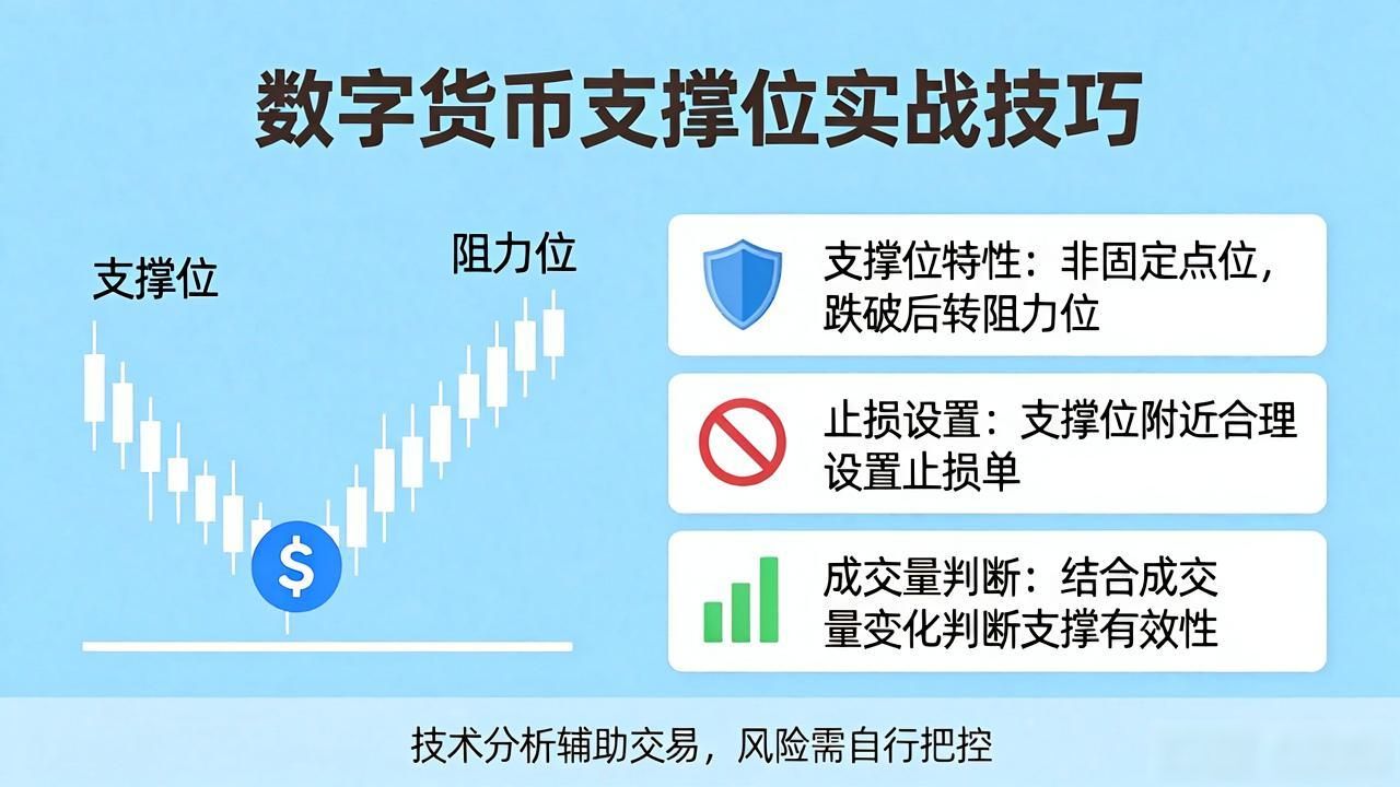 成交密集区支撑位判断_数字货币交易支撑位识别方法_数字货币支撑位图解