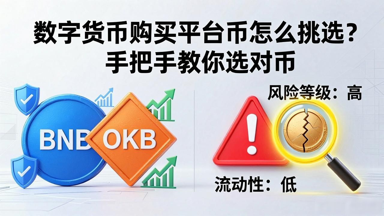 数字货币购买平台币_如何选择有价值的平台币_挑选数字货币平台币的核心要点
