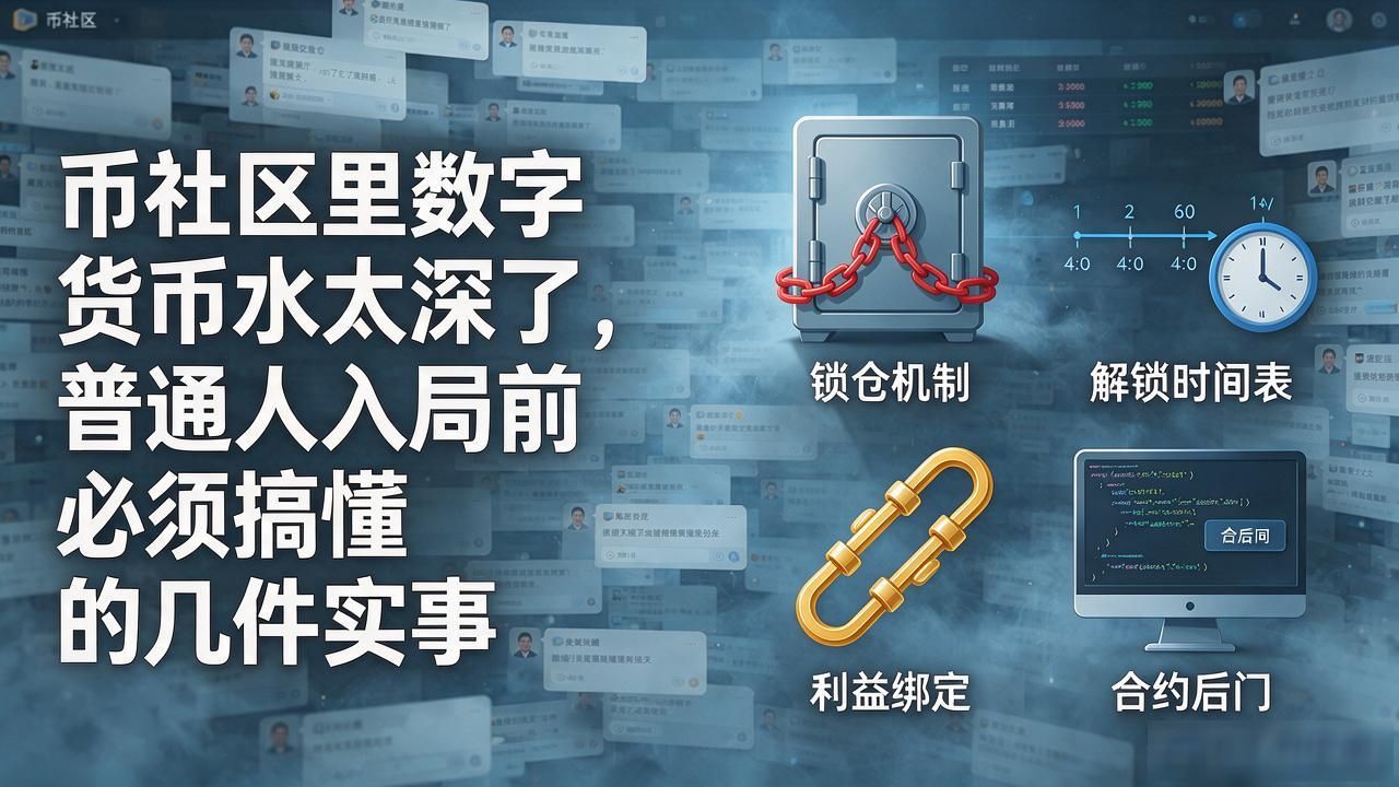 币社区大神清醒判断_项目锁仓机制解锁时间表_币社区数字货币