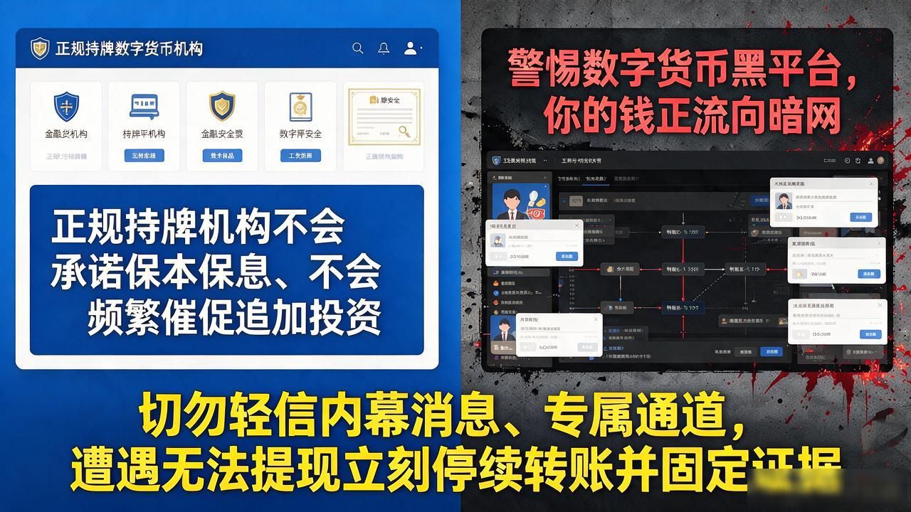 数字货币交易黑平台_数字货币投资陷阱防范_虚拟币交易黑平台识别
