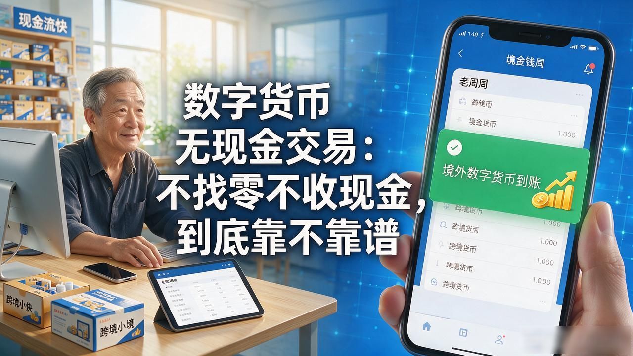数字货币无现金交易_数字货币无现金交易 小商户数字钱包体验 数字人民币普及现状
