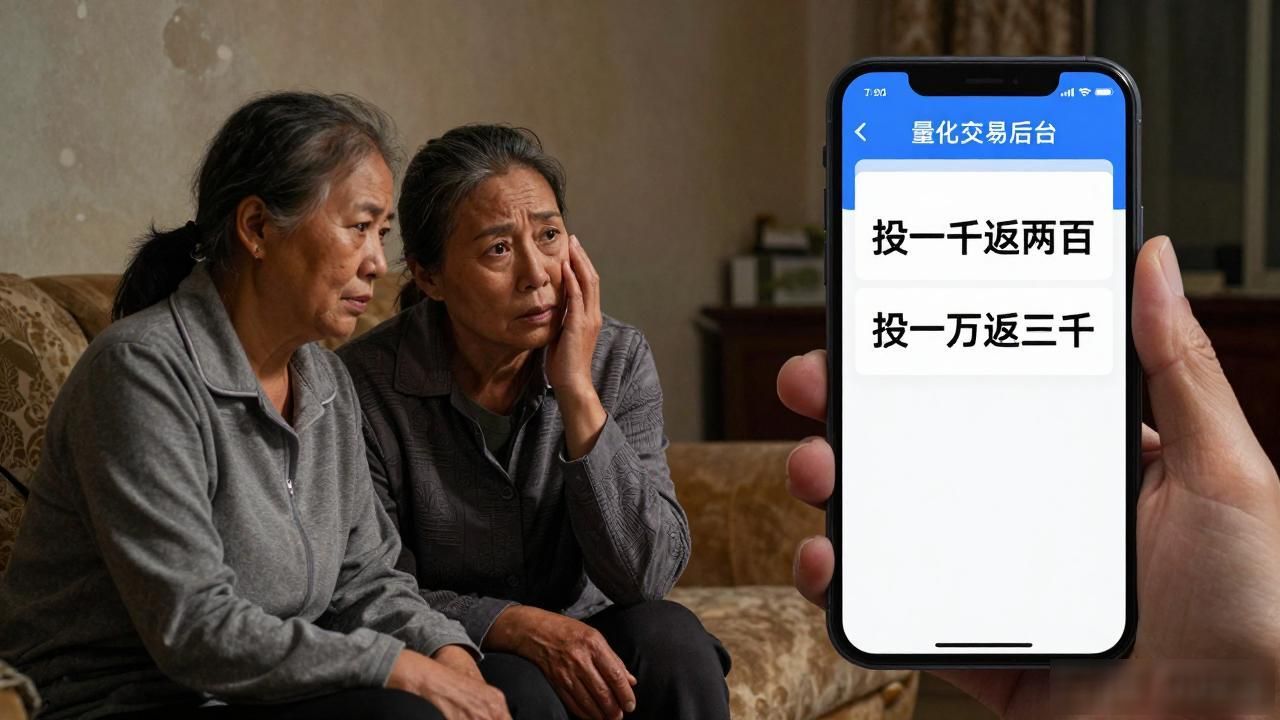 湖南数字货币骗局曝光_湖南数字货币骗局 退休老人 量化交易APP