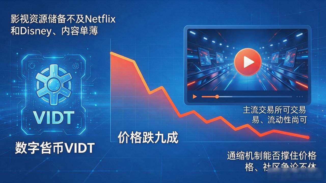 数字货币VIDT_VIDT代币视频娱乐赛道前景分析_VideoCoin项目影视资源储备争议
