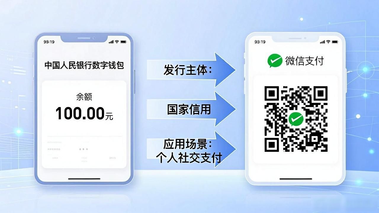 数字人民币与微信支付宝区别_数字人民币双离线支付功能_中国宣布发行数字货币