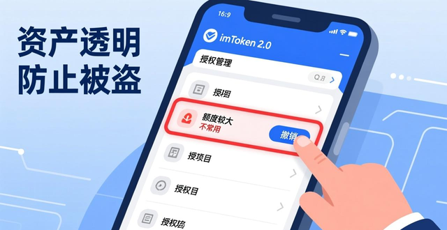 imToken 2.0 资产看板 多链资产聚合_imToken 2.0 授权管理功能 防止资金被盗_如何通过imToken最新版2.0提高资金透明性？