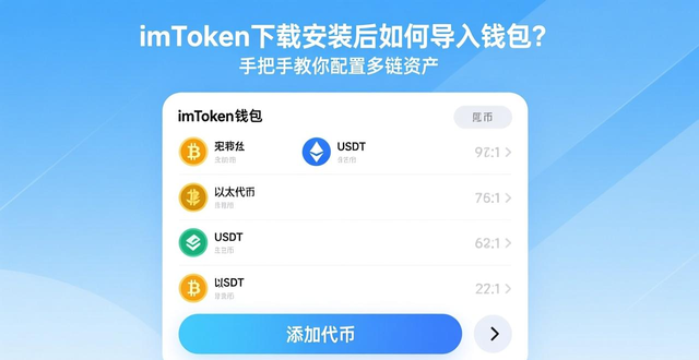 imToken添加区块链网络配置资产_如何通过imToken下载安装更好地配置资产?_imToken钱包创建助记词导入私钥