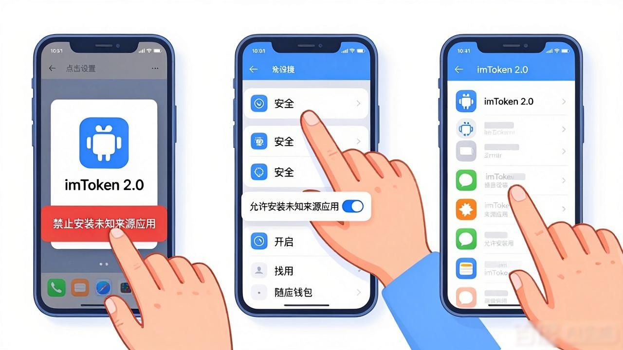 钱包app_如何快速安装imToken 2.0钱包安卓版?_钱包app下载安装安卓版
