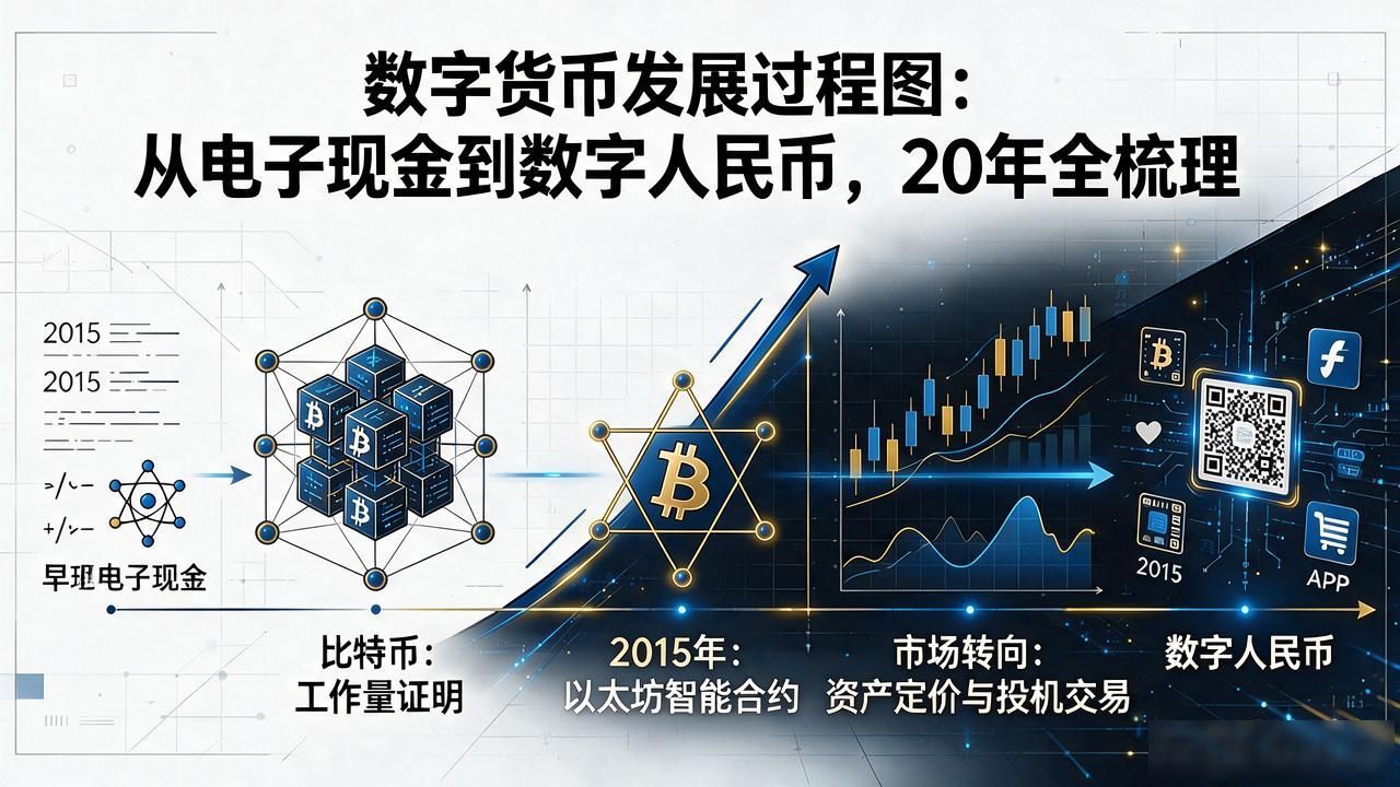 央行数字货币CBDC发展现状_数字货币演进路径四个阶段_数字货币发展过程图