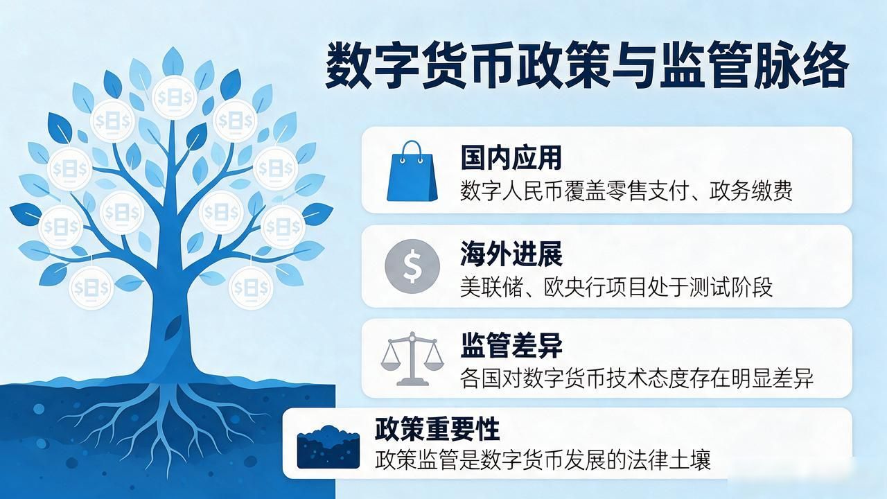 数字货币监管政策_数字货币知识树_数字货币技术原理