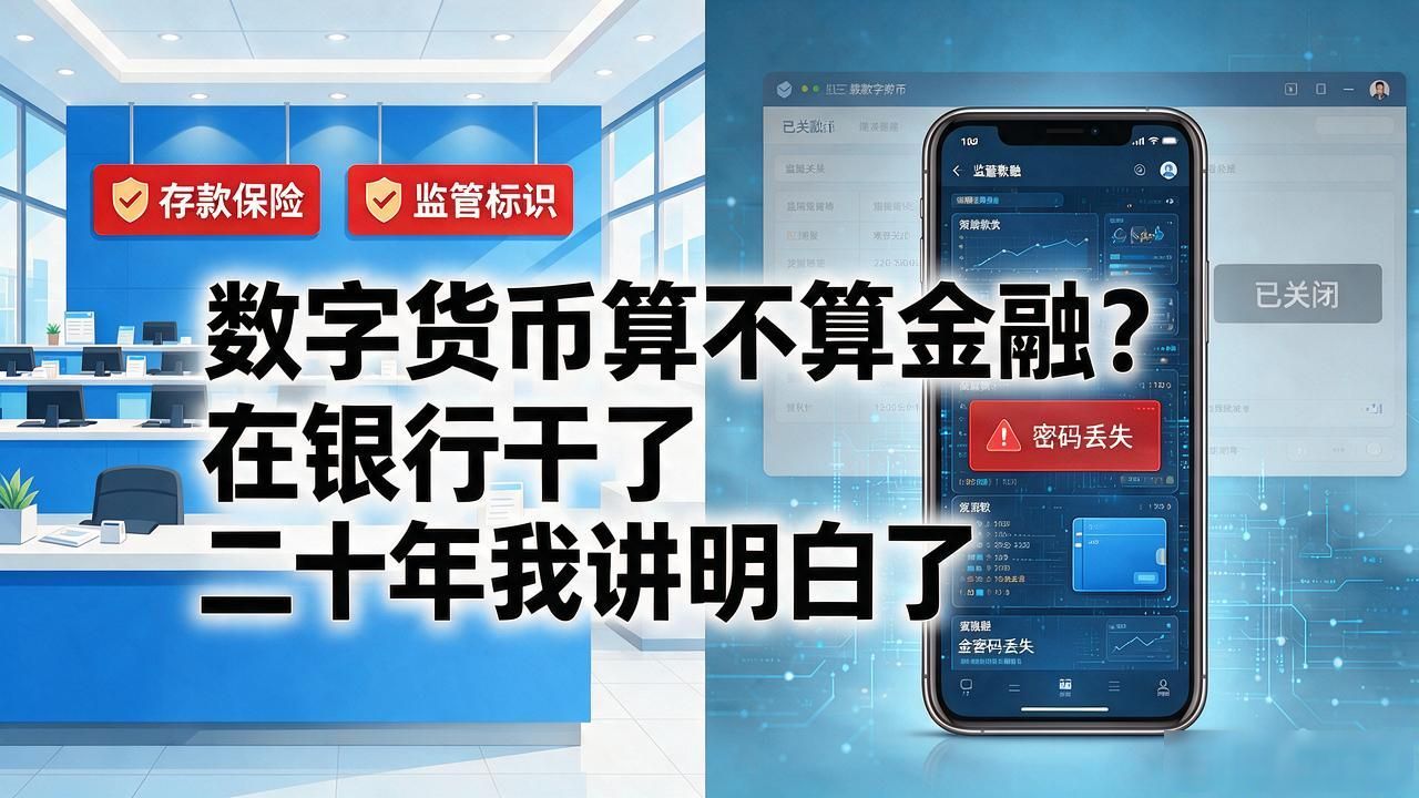 数字货币算不算金融_比特币和数字人民币是否属于金融_数字货币与传统金融底层逻辑区别
