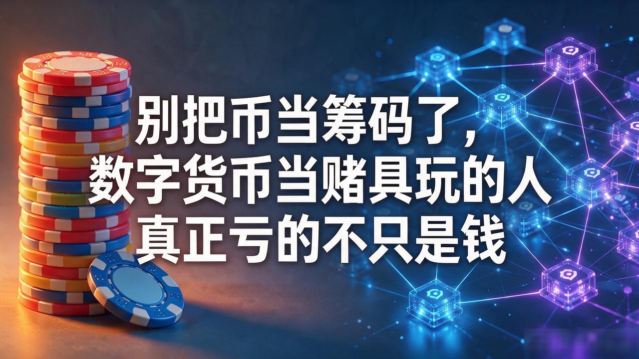 币不是筹码思维_数字资产价值逻辑_数字货币不是筹码