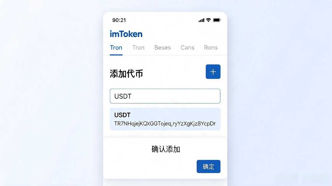 TRC-20 USDT手动配置步骤_imtoken怎么设置trc收款_imToken添加Tron Mainnet网络教程