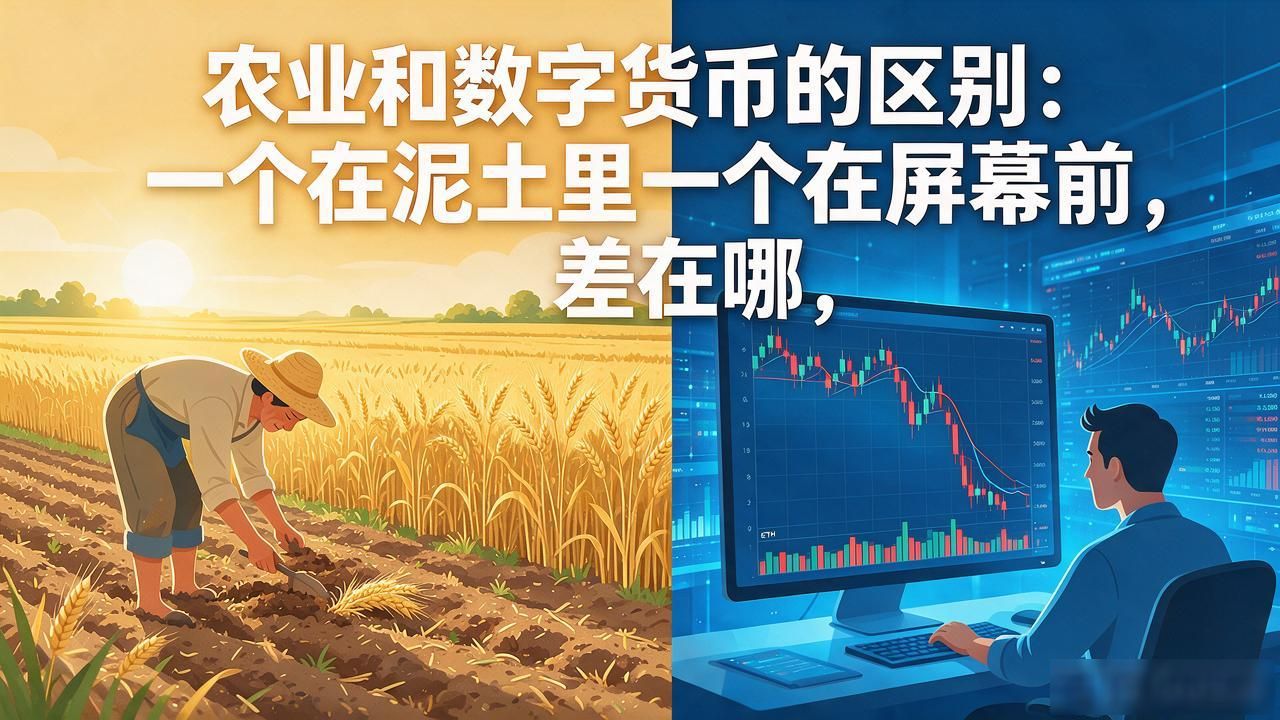 种地与数字货币差异_农业与币圈对比分析_农业和数字货币的区别