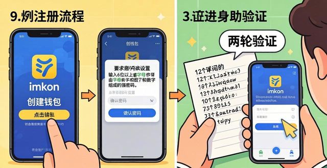 imtoken注册流程_imtoken注册钱包教程_如何快速注册imToken官网APP账户