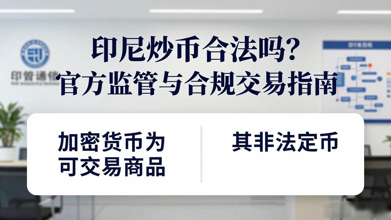 印度尼西亚数字资产市场_印尼数字货币交易合法_印尼加密货币交易法律