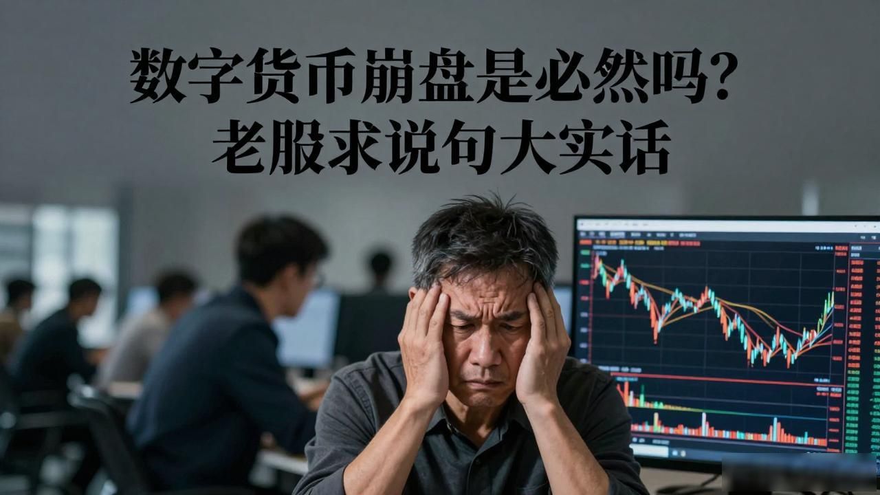 K线图蒙蔽双眼_数字货币会崩盘_数字资产价值回归