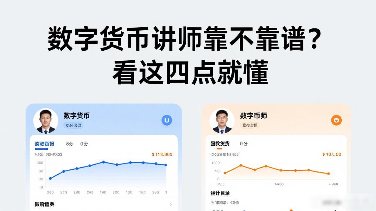 靠谱的数字货币投资讲师_数字货币投资讲师简介_数字货币投资讲师的经验要求