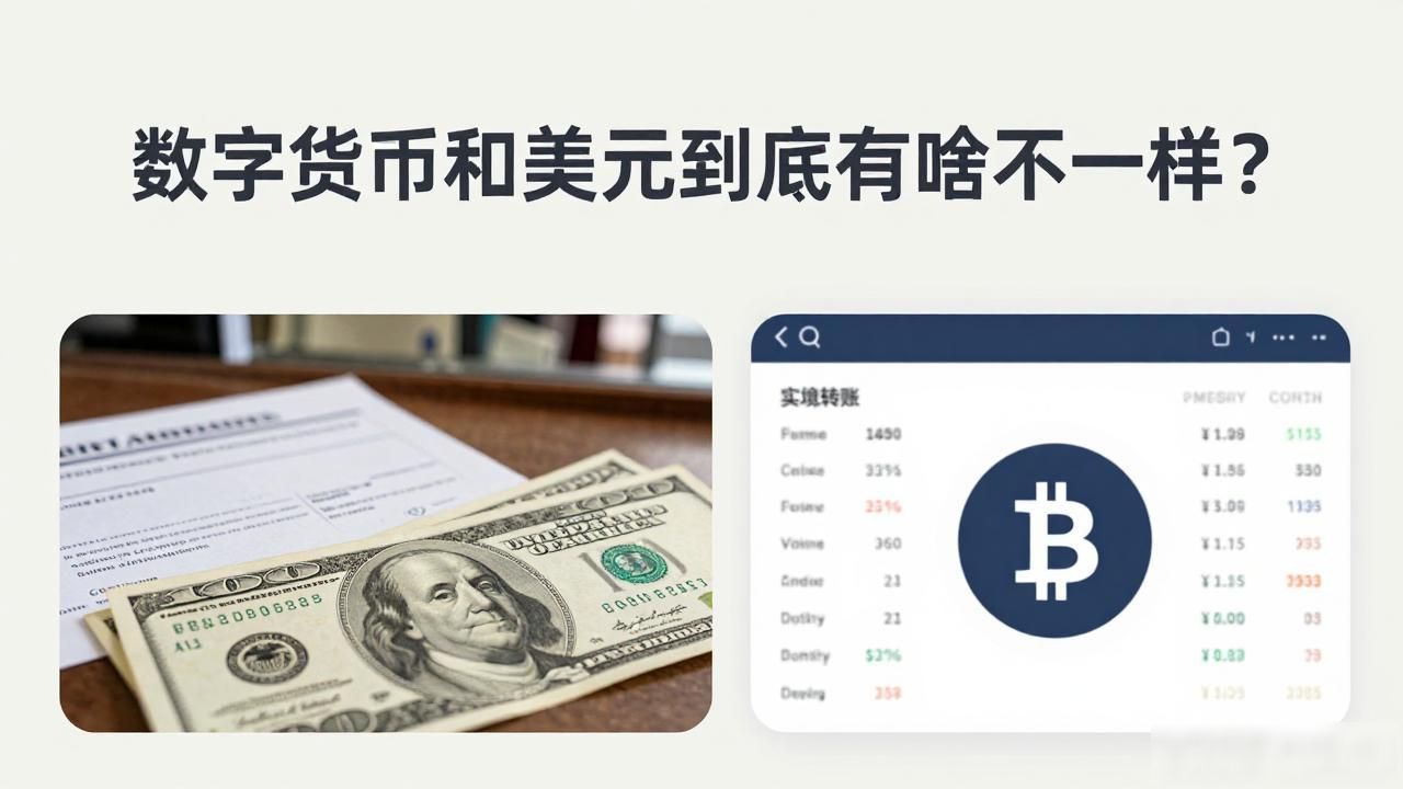 数字货币与美元的区别_数字货币能否取代美元_数字货币与美元话区别