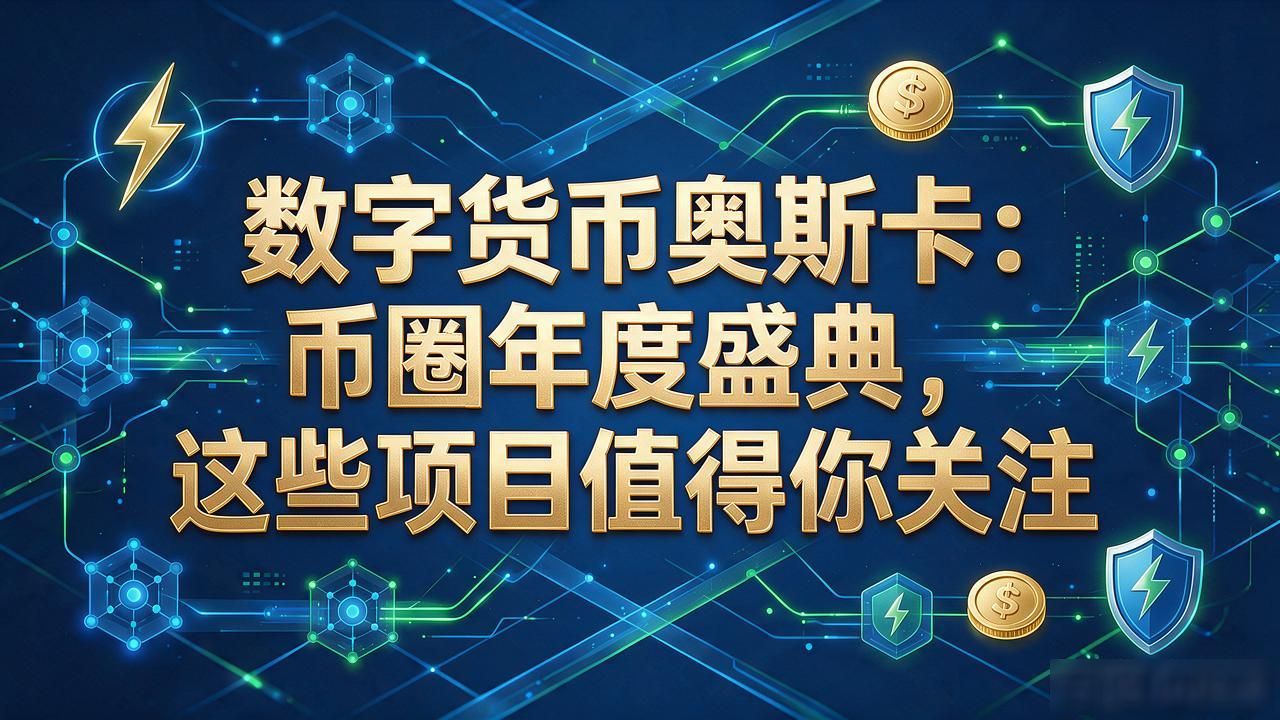 加密货币领域奥斯卡之夜 2025比特币以太坊表现 加密行业年终致敬项目_数字货币奥斯卡